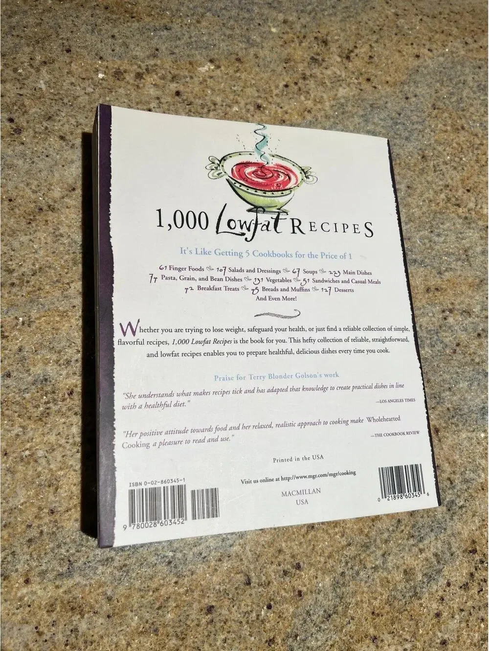 1000 low-fat recipes cookbook